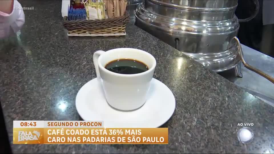Preço do café sobe acima da inflação em São Paulo