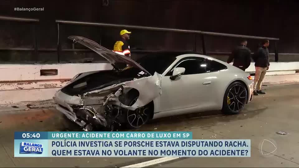 Polícia investiga se acidente que bloqueou Túnel Ayrton Senna, em São Paulo, foi provocado por racha
