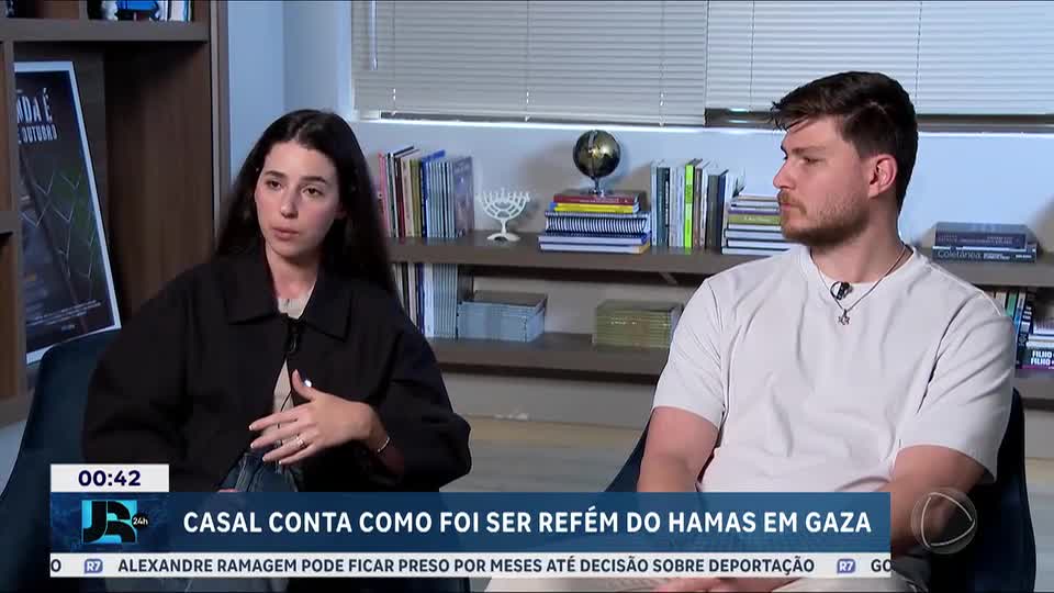 Ex-reféns do Hamas relatam terror e destacam esperança em visita ao Brasil
