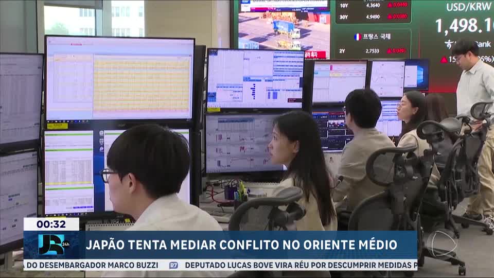 Japão reforça diplomacia e mercados reagem à crise no Oriente Médio