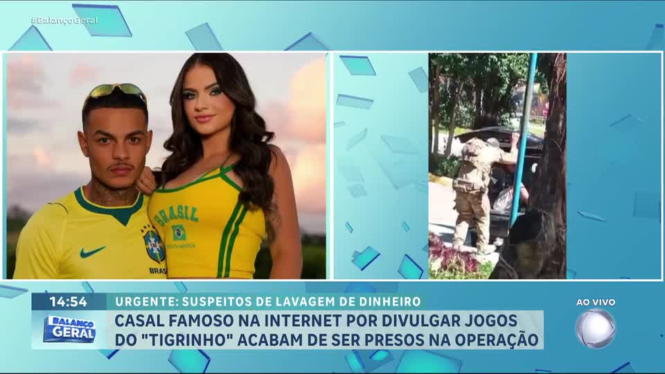 Casal de influenciadores é preso por suspeita de lavagem de dinheiro em operação da Polícia Federal