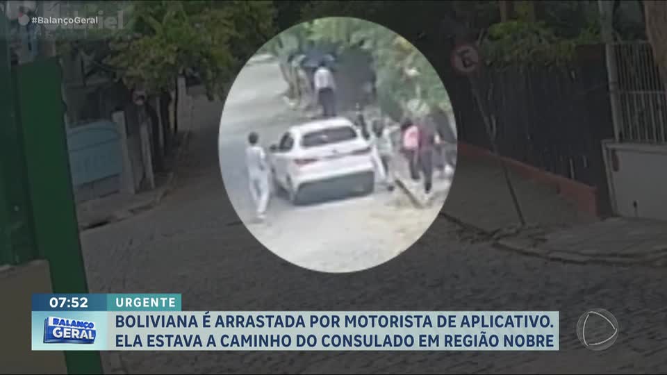 Boliviana é arrastada por 100 metros após se desentender com motorista de aplicativo em SP