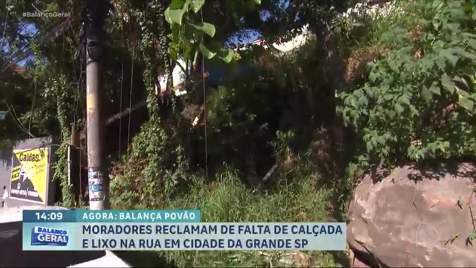 Balança Povão: Obra inacabada gera transtornos para moradores de Taboão da Serra (SP)