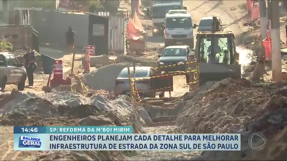 Reforma na estrada do M’Boi Mirim promete melhorar a mobilidade e o visual urbano