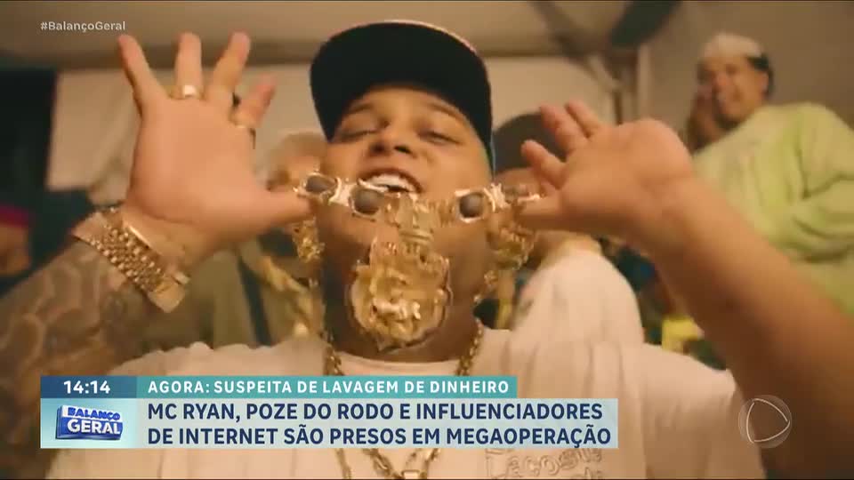 MC Ryan e MC Poze do Rodo são presos em operação da PF contra lavagem de dinheiro