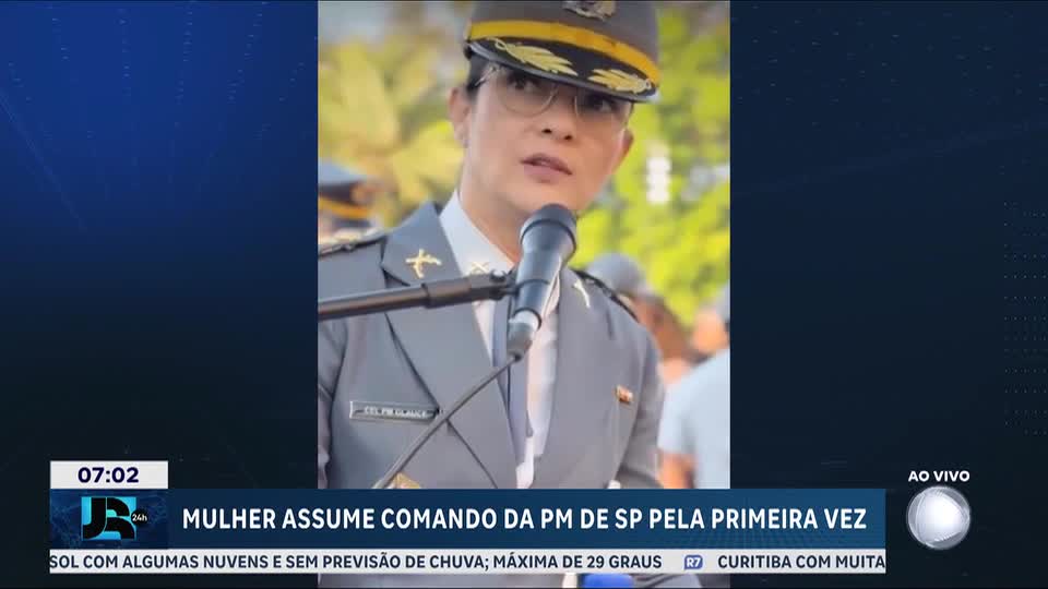 Glauce Anselmo Cavalli é primeira mulher a assumir comando da Polícia Militar de SP