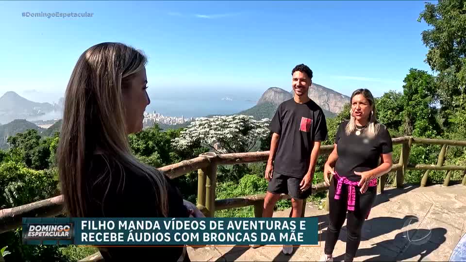 Aventuras radicais e broncas transformam mãe e filho em fenômeno nas redes
