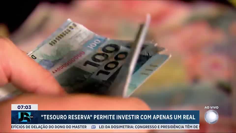 Tesouro Nacional cria título que permite investir a partir de R$ 1,00