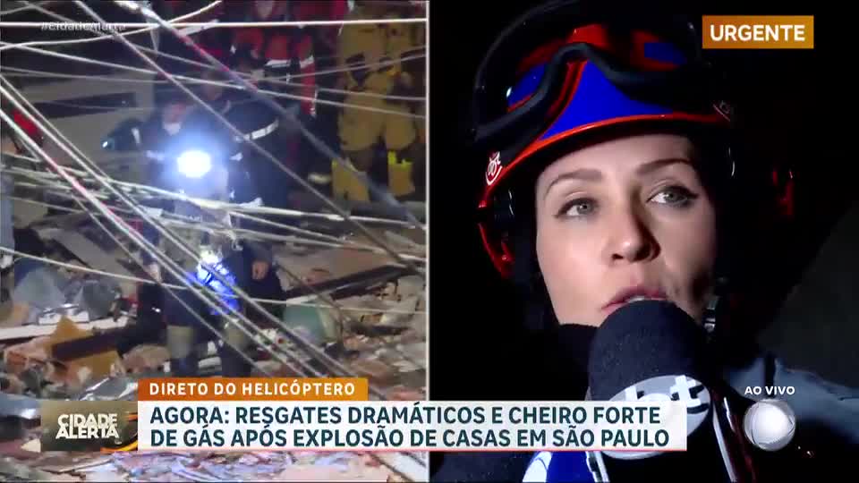 Desabamento em área residencial em São Paulo deixa uma vítima fatal e três feridos