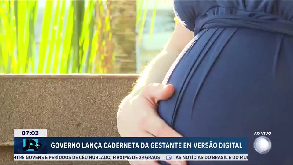 Governo lança Caderneta da Gestante em versão digital