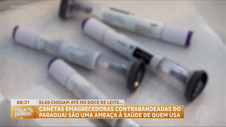 Comércio ilegal de canetas emagrecedoras representa risco à saúde pública no Brasil