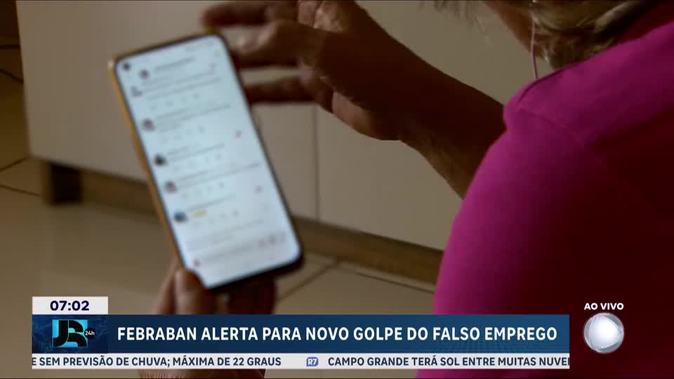 Febraban alerta para novo golpe do falso emprego