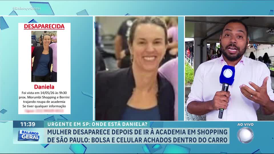 Família procura mulher desaparecida após saída de shopping na zona sul de São Paulo