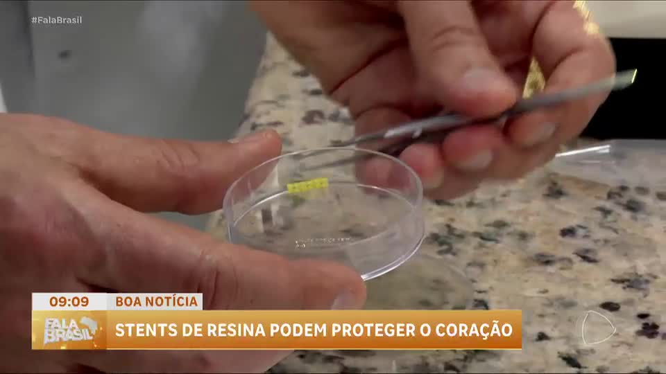 Boa Notícia: Stents de resina podem reduzir custos de tratamento cardíaco