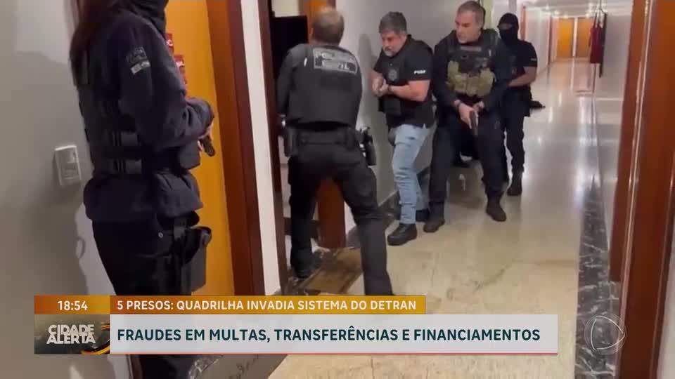 Polícia desarticula organização criminosa que invadia sistema do Detran