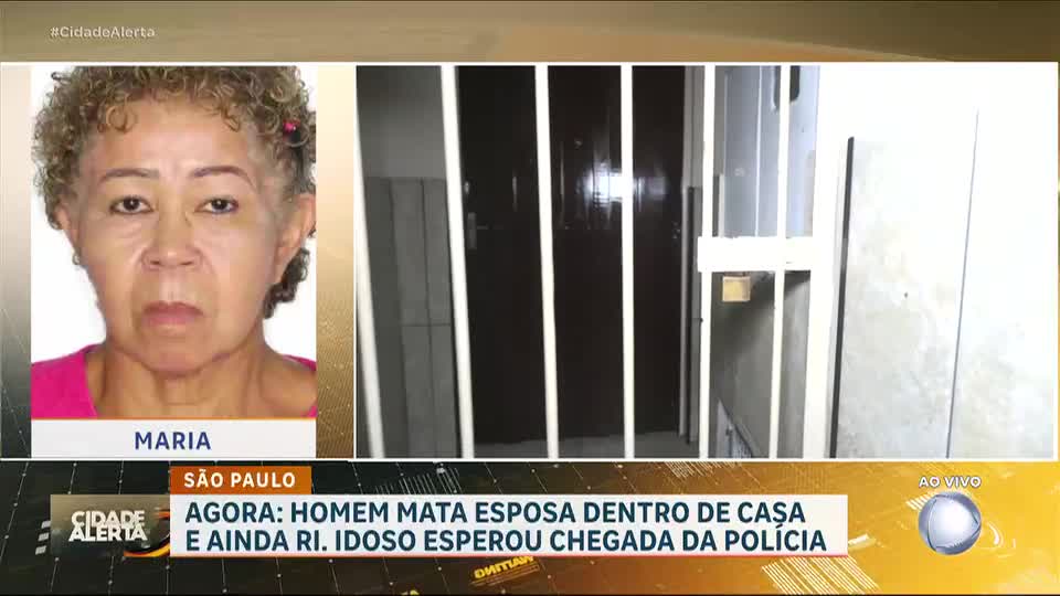 Homem mata mulher dentro de casa e sorri até a chegada da polícia