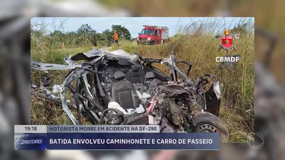 Acidente de trânsito na DF-290 resulta em morte