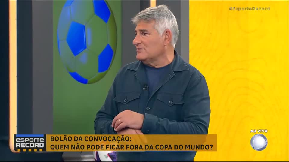Cleber Machado aposta na convocação de Neymar e Hugo Souza para a Copa do Mundo