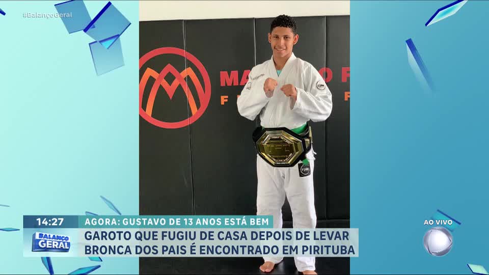 Jovem de 13 anos que fugiu de casa depois de levar bronca dos pais é encontrado na zona norte de SP