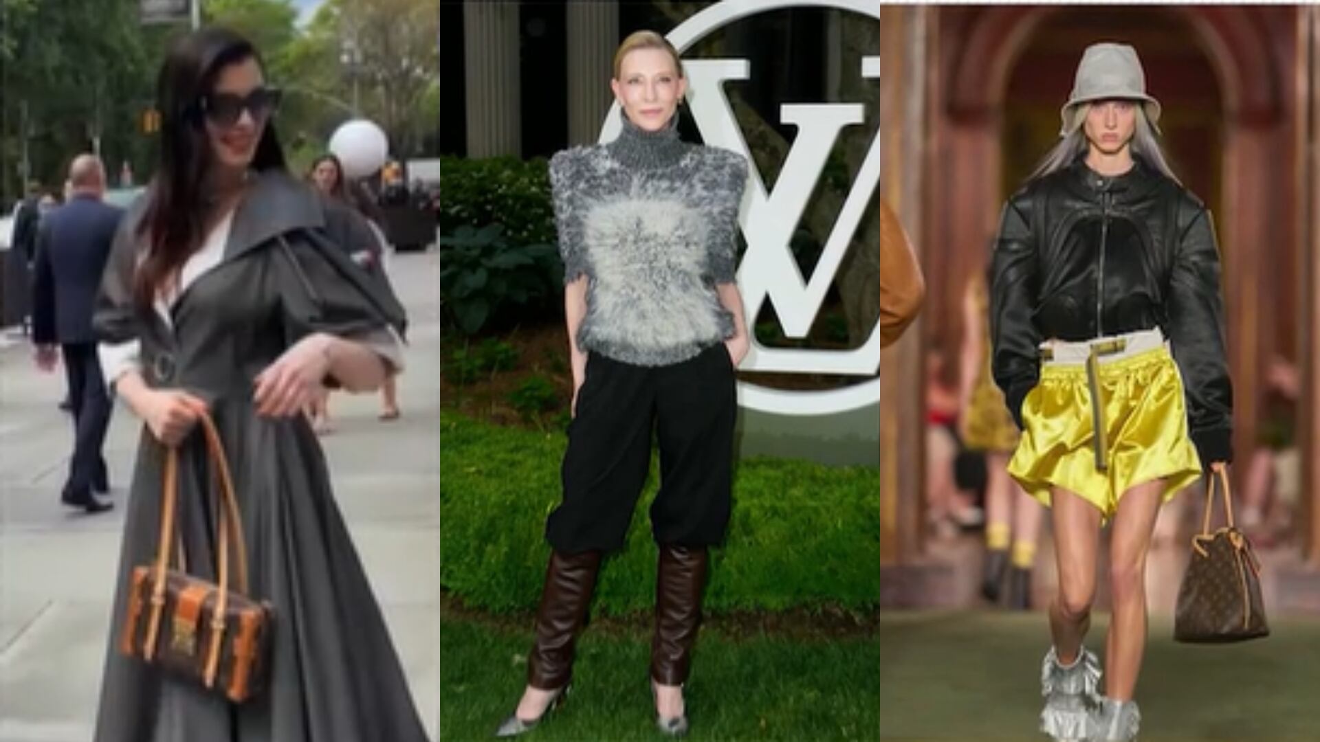 Anne Hathaway, Zendaya e outras celebridades brilham em desfile de grife