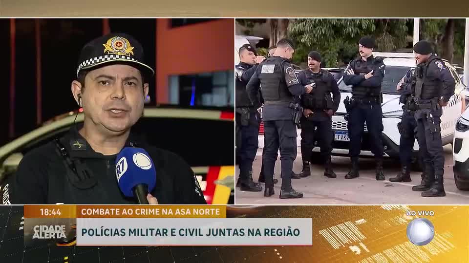 Operação Unitas intensifica combate ao crime na Asa Norte (DF)