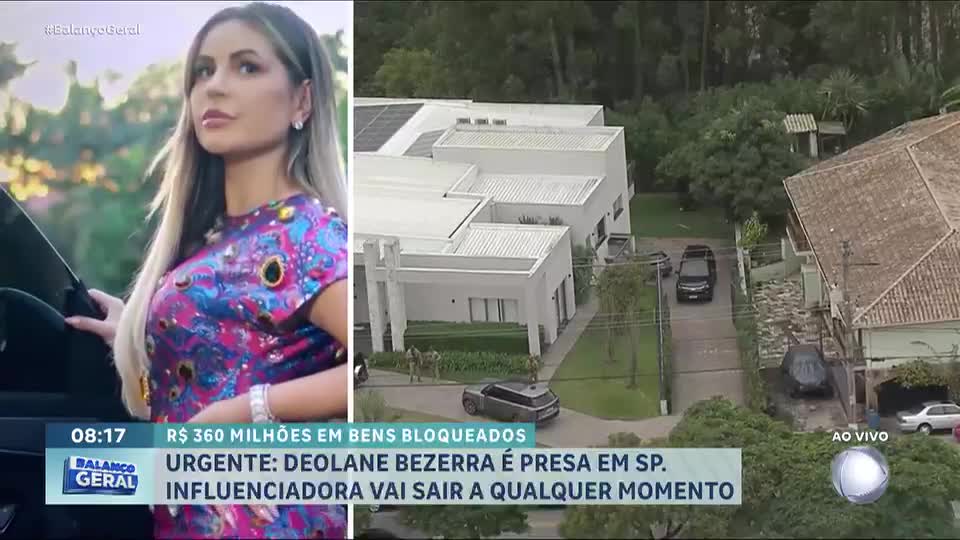Investigação diz que dinheiro do tráfico era transferido de transportadora para empresas de Deolane