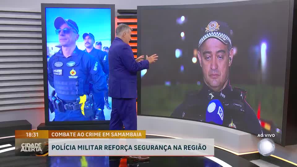 Polícia militar reforça segurança em Samambaia (DF) com operação especial