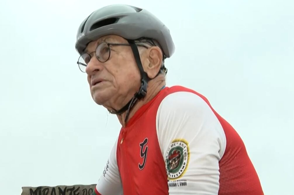 Ciclista de 86 anos é exemplo para participantes do Bora de Bike em Niterói