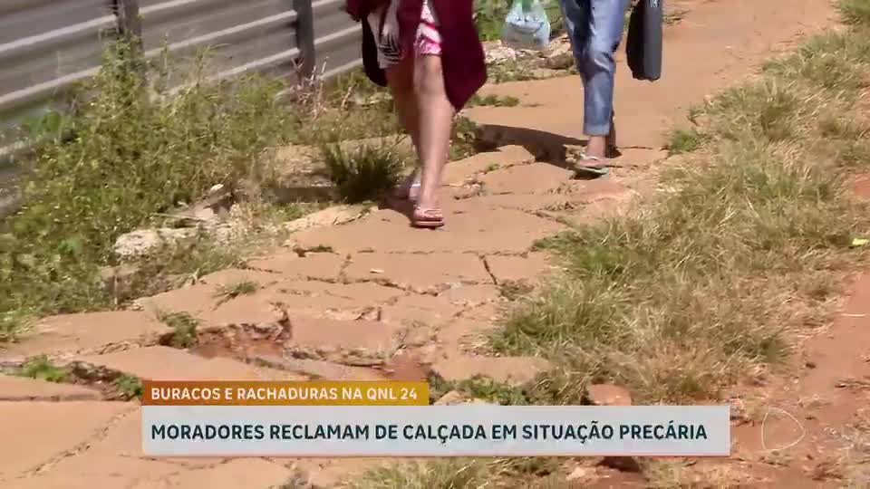 Obra de condomínio provoca problemas de acessibilidade afetam pedestres em Ceilândia e Taguatinga