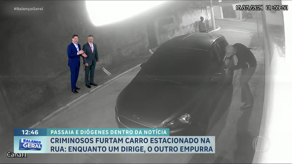Dentro da Notícia: Carro de motorista de aplicativo é furtado na zona norte de SP