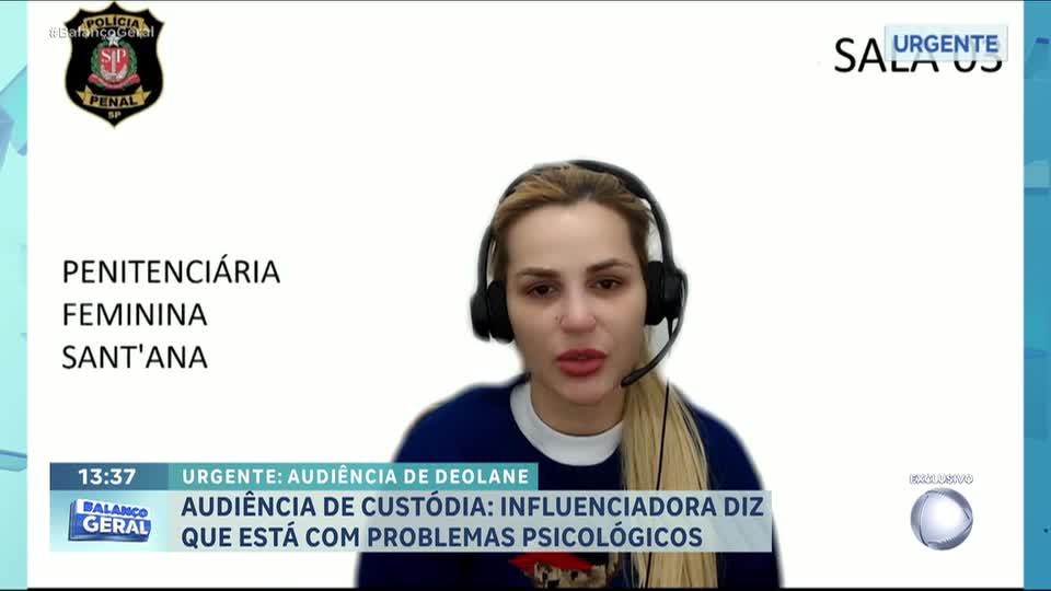 Deolane Bezerra passa por audiência de custódia após prisão; veja vídeo
