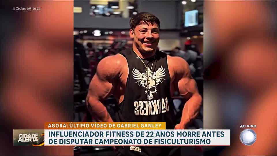 Influenciador fitness Gabriel Ganley morre aos 22 anos