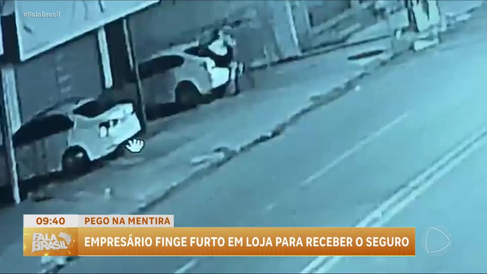 Empresário simula furto em loja para receber valor do seguro em Aparecida de Goiânia (GO)