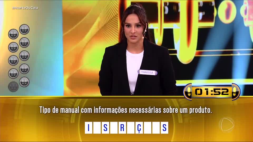 Atriz Thaíssa Carvalho leva R$ 70.500 para casa depois de acertar perguntas do Desafio Final