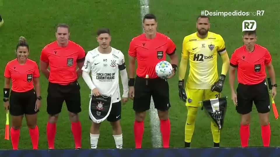 Assista à íntegra de Corinthians 1 x 0 Atlético-MG com R7 e Desimpedidos