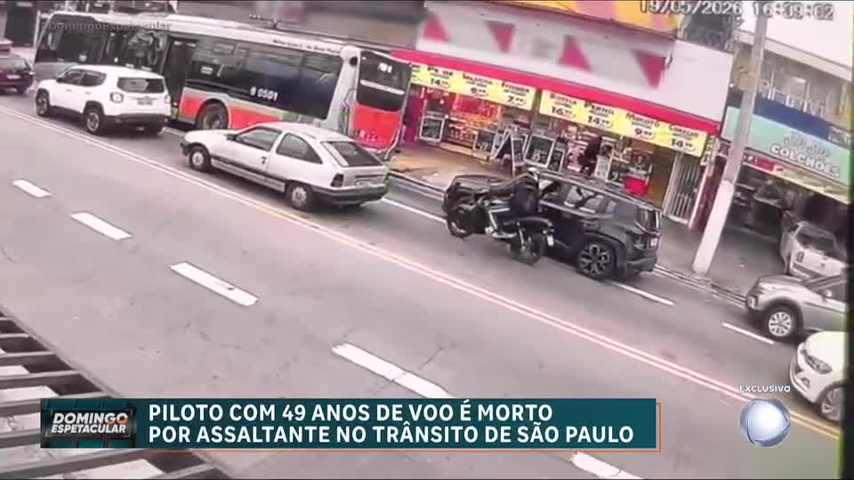 Piloto veterano é morto em tentativa de assalto em São Paulo