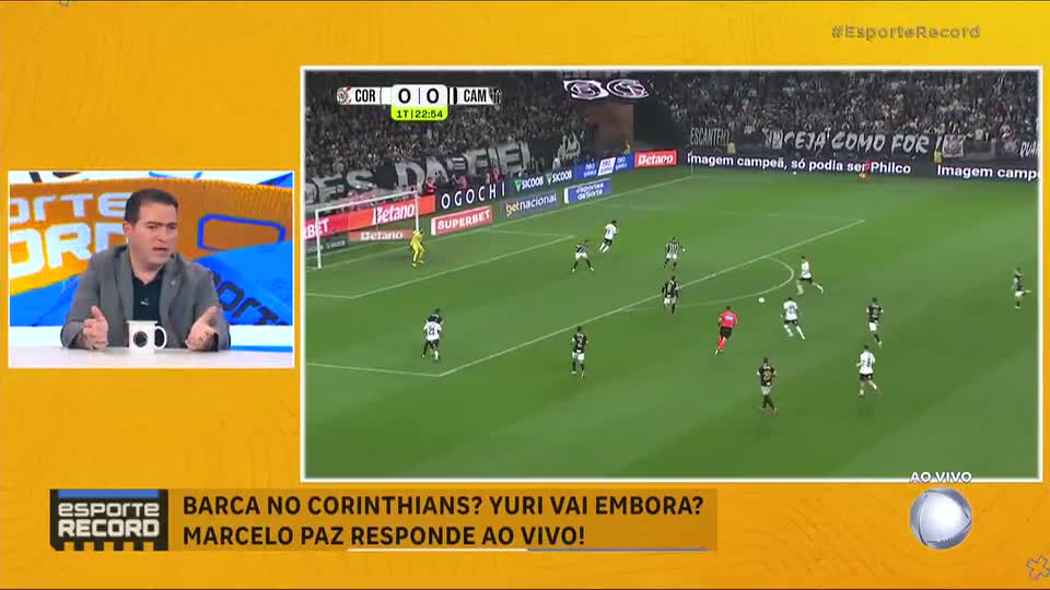 Marcelo Paz diz que não esperava atitude de Yuri Alberto e revela se jogador seguirá