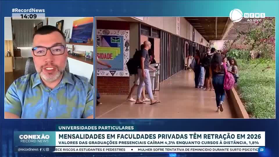 Mensalidades em faculdades privadas têm retração em 2026