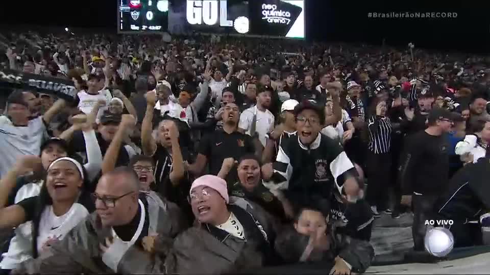 Assista ao compacto de Corinthians 1 x 0 Atlético-MG pelo Brasileirão