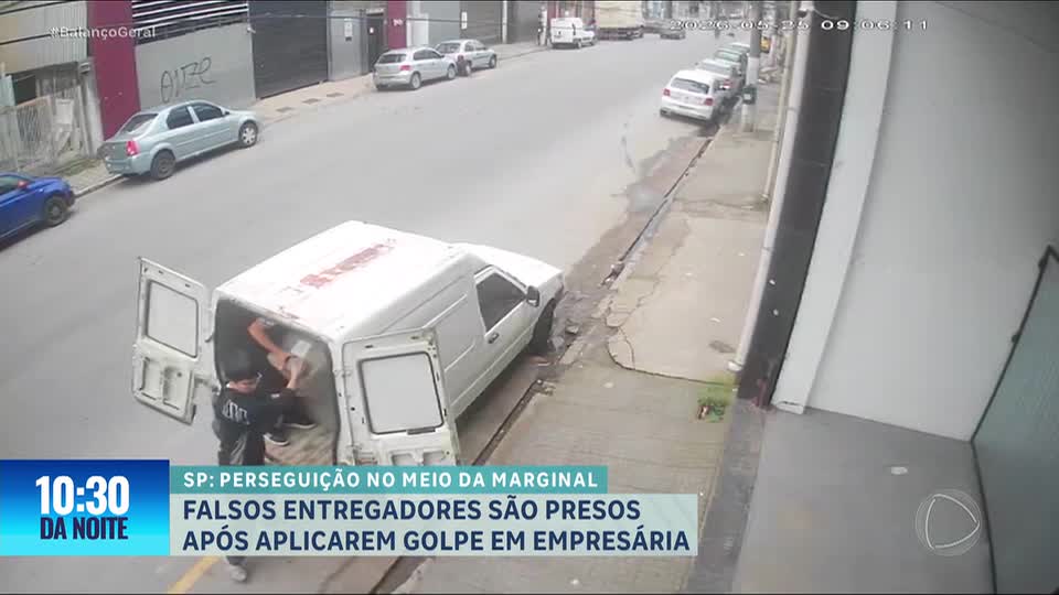 Falsos entregadores são presos após perseguição na Marginal Tietê, em São Paulo