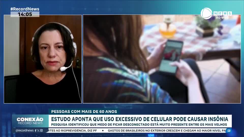 Estudo aponta que uso excessivo de celular pode causar insônia