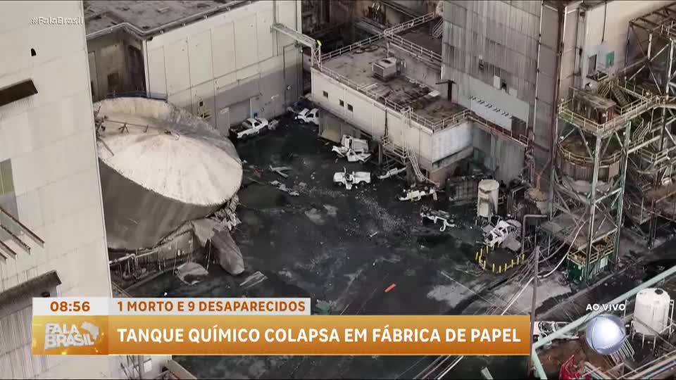 Colapso em tanque químico deixa um morto e nove desaparecidos nos Estados Unidos