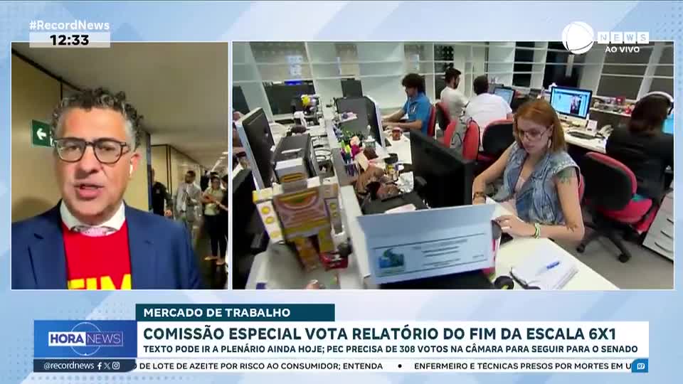 Comissão especial vota nesta quarta (27) relatório do fim da escala 6x1