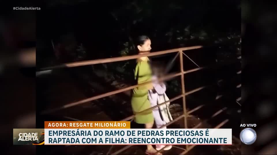 MG: criminosos sequestram empresária do setor de pedras preciosas com a filha dela