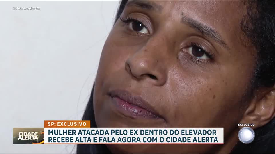 Exclusivo: mulher que sobreviveu à ataque de fúria do ex-companheiro fala ao Cidade Alerta