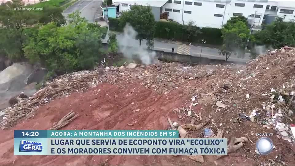 Balança Povão: Moradores de Taboão da Serra (SP) sofrem com lixão e fumaça tóxica
