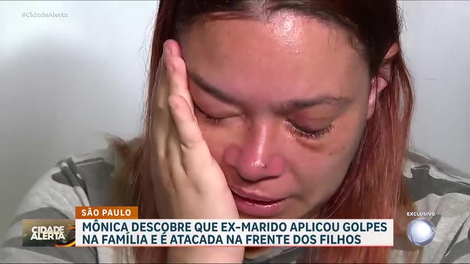 SP: mulher sobrevive a ataque violento do ex-marido em frente aos filhos