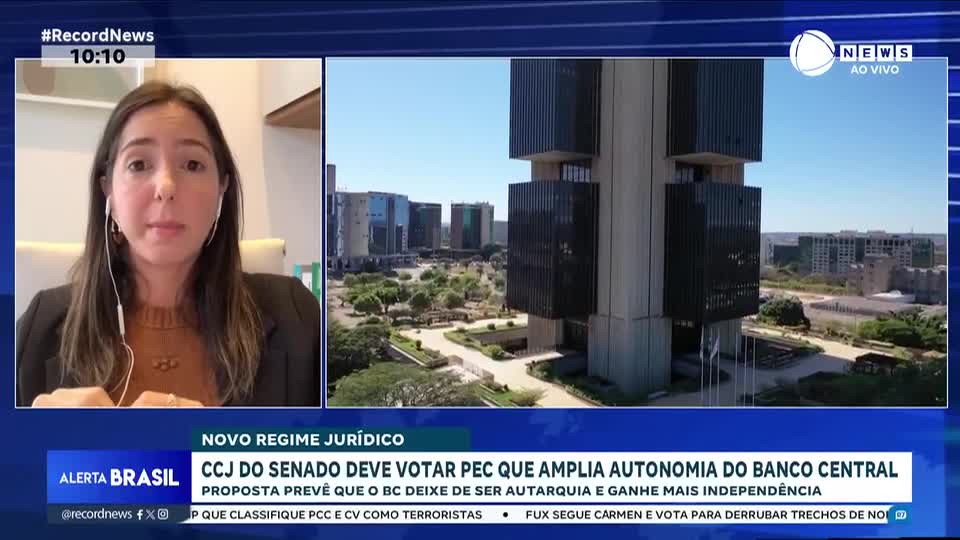 CCJ do Senado deve votar PEC que amplia autonomia do Banco Central