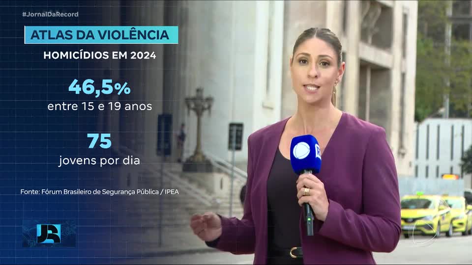 Brasil registra menor número de homicídios da última década, segundo o Atlas da Violência