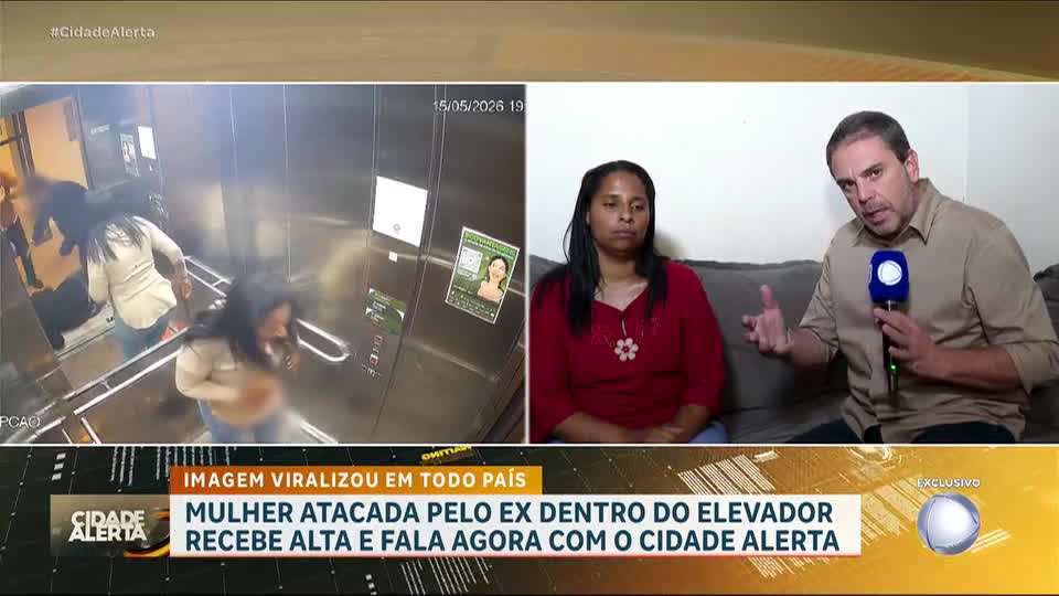 Exclusivo: mulher que sobreviveu à ataque de fúria do ex-companheiro fala ao Cidade Alerta